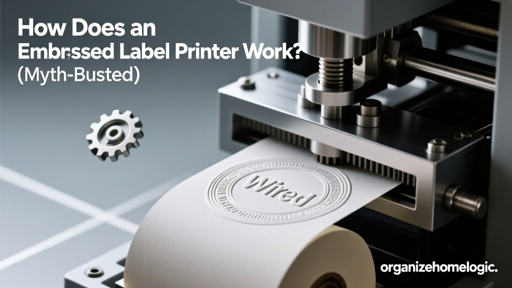 How Does an Embossed Label Printer Work? (Myth-Busted)