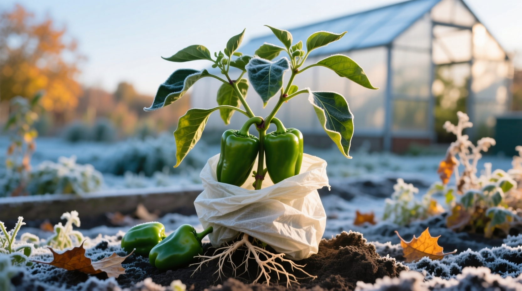 how to winterize pepper plants