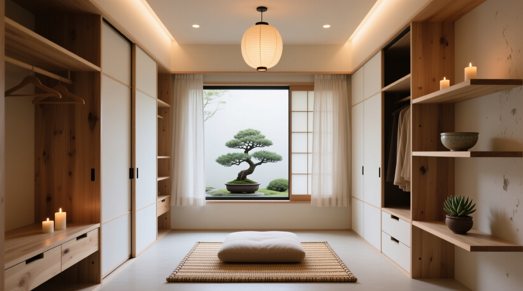 closet organization tips for meditation spaces