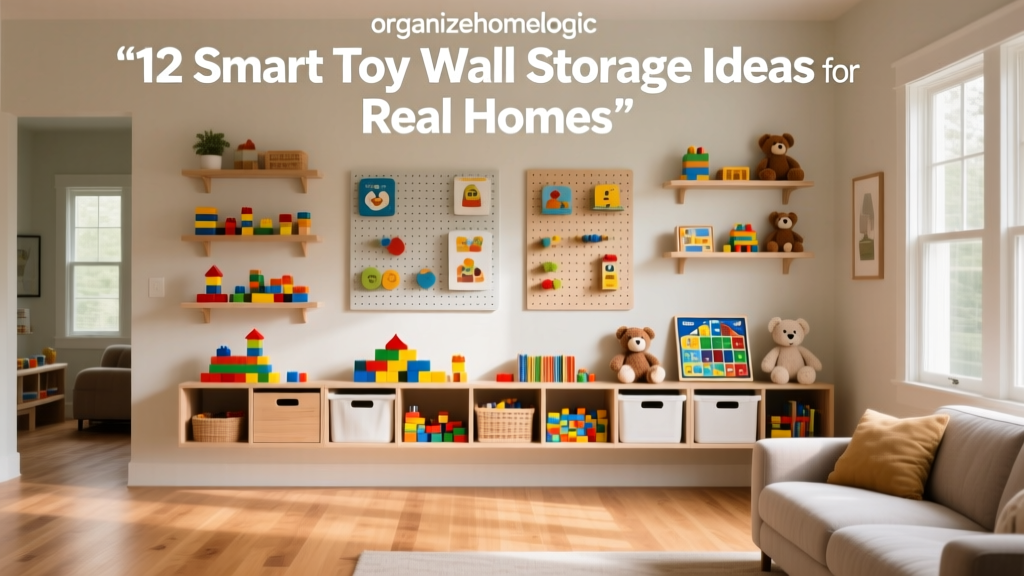 12 Smart Toy Wall Storage Ideas for Real Homes