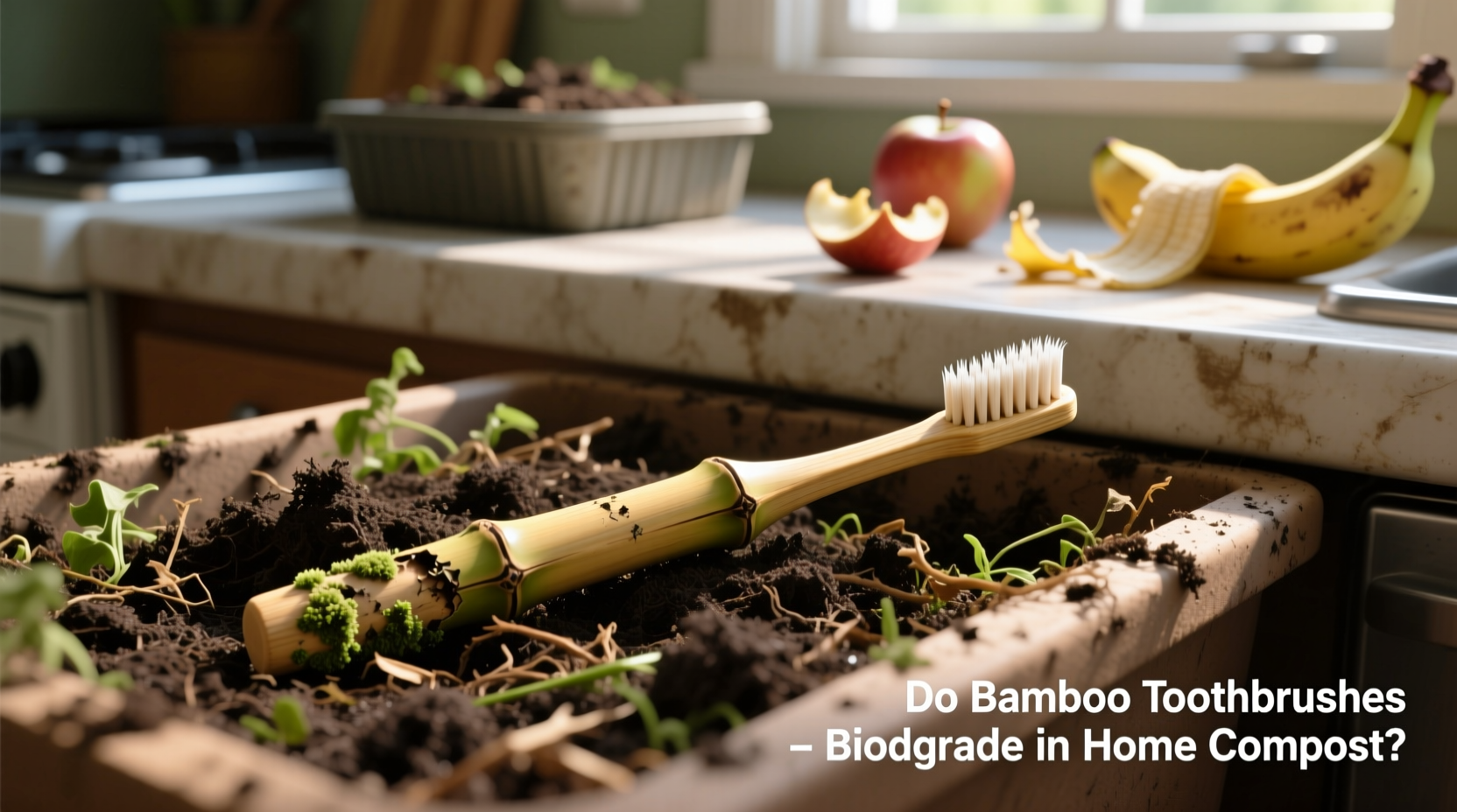 do bamboo toothbrushes actually biodegrade in home compost