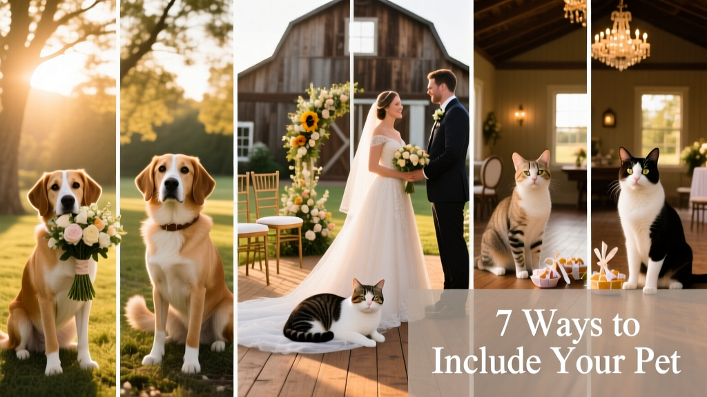 Dogs and Cats at Weddings: 7 Ways to Include Your Pet