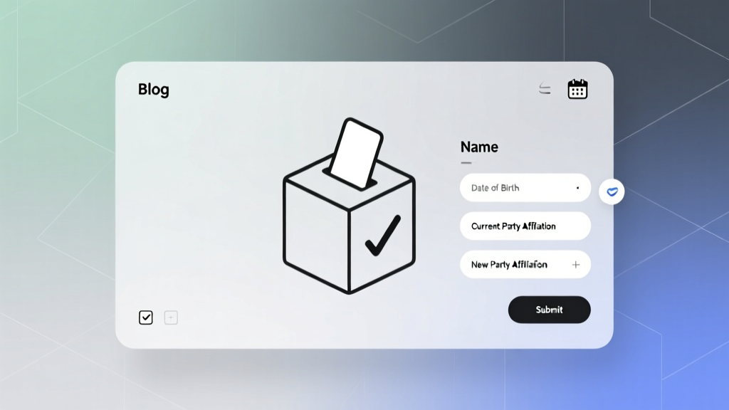 How to Change Party Affiliation in New Jersey (2026)