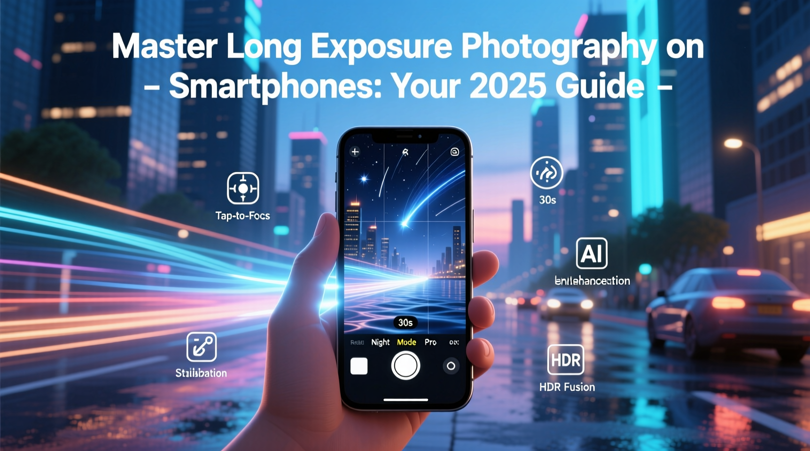 Master Long Exposure Photography on Smartphones: Your 2025 Guide