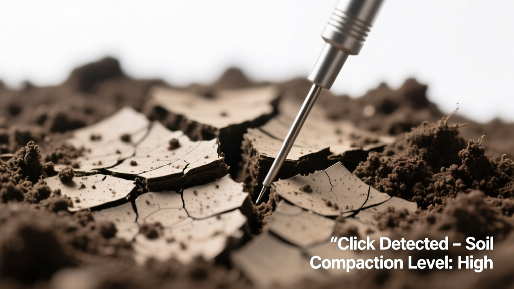 Garden Soil Compacted Making Clicking Sound: Quick Diagnosis