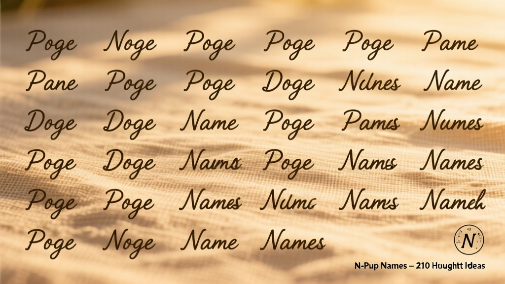 210 Dog Names Starting With N for Your Naughty Pup!