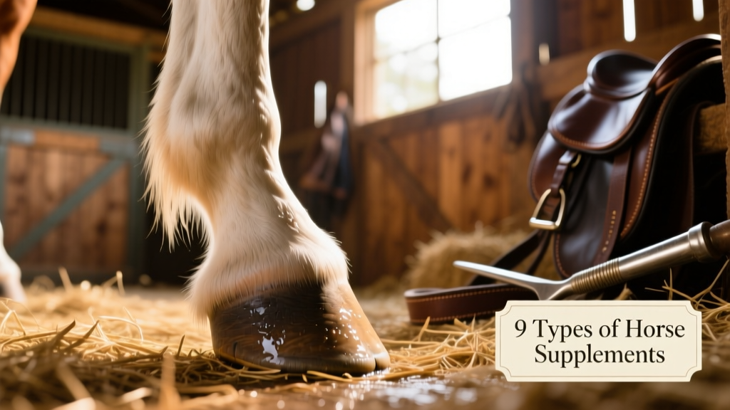 Close-up of a horse’s healthy, well-maintained hoof with clean, strong walls and a smooth sole