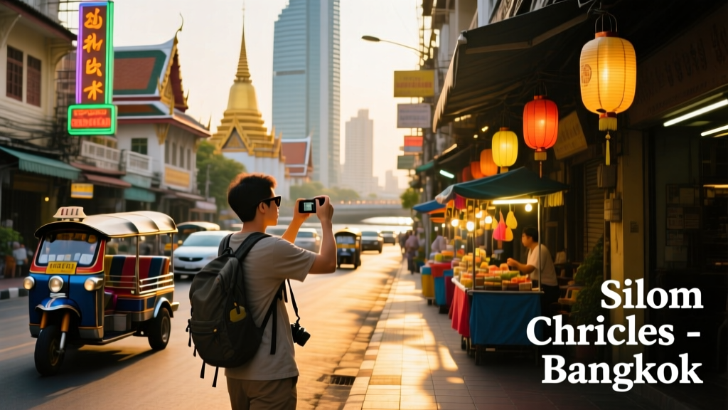 Walking Tour of Attractions in Bangkok’s Silom District: Hidden Temples, Street Food, and Colonial-Era Architecture