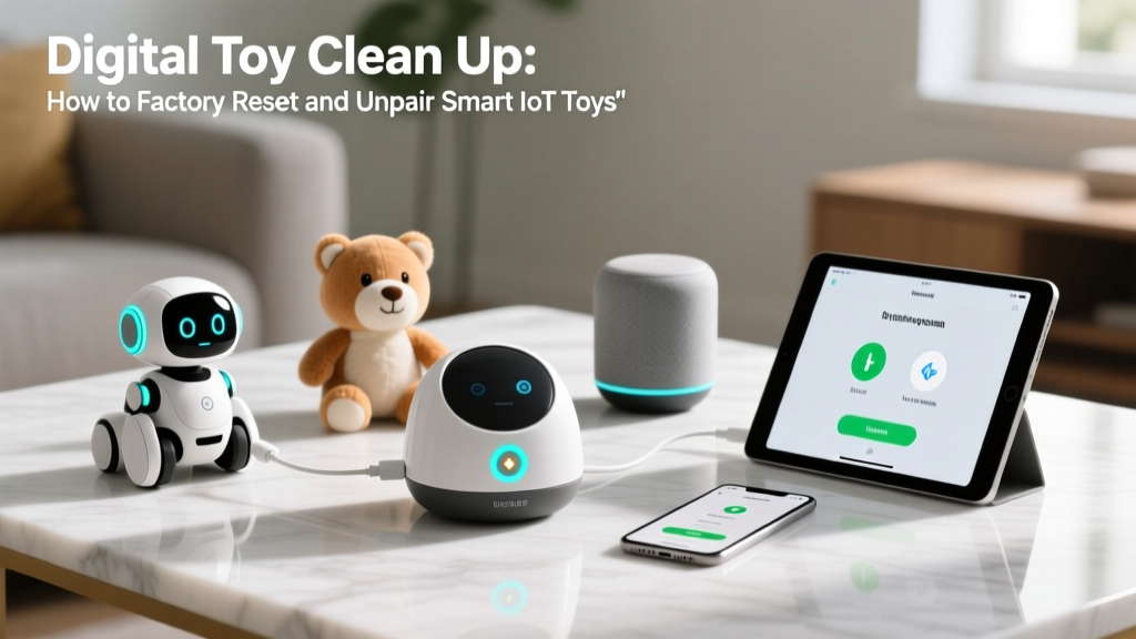 Digital Toy Clean Up: How to Factory Reset and Unpair Smart IoT Toys