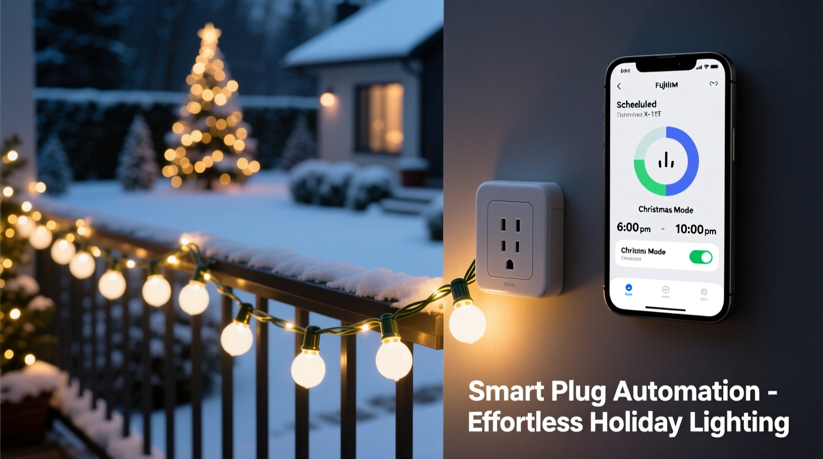 can smart plugs help automate your christmas lighting schedule efficiently