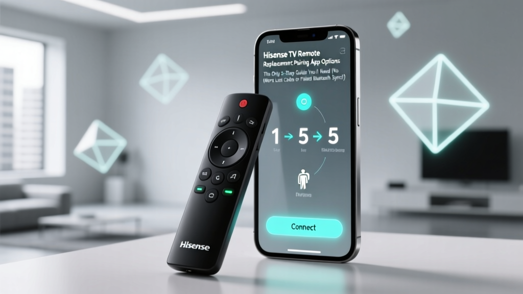 Hisense TV Remote Replacement Pairing App Options: The Only 5-Step Guide You’ll Need (No More Lost Codes or Failed Bluetooth Syncs)