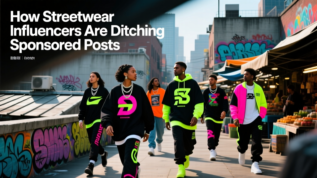 How Streetwear Influencers Are Ditching Sponsored Posts f...