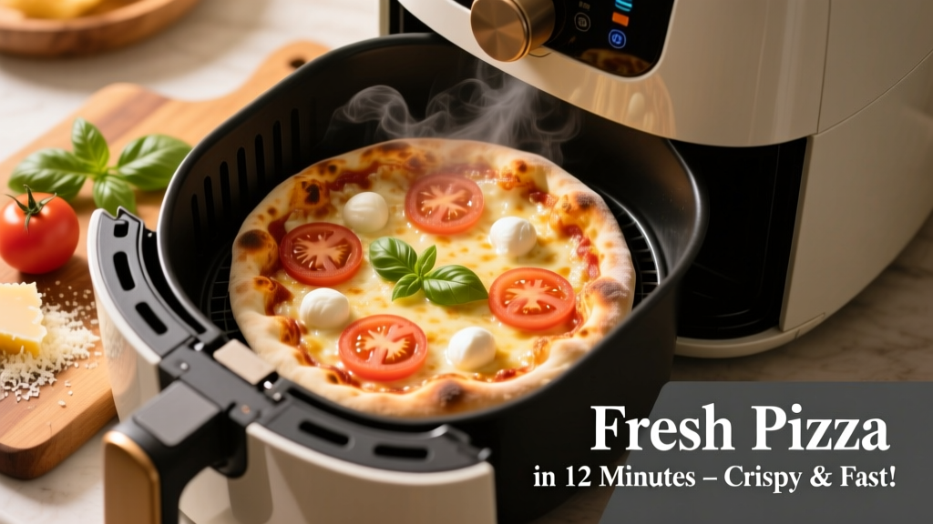How to Cook Fresh Pizza in an Air Fryer (Crispy & Fast!)