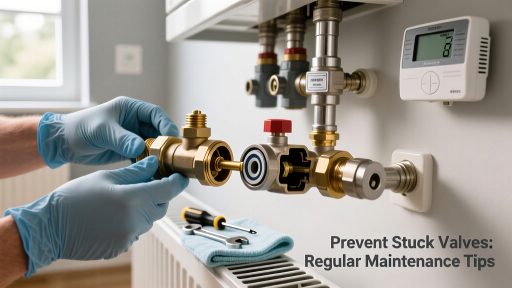 How to Prevent Radiator Valve Stuck in Hydronic Heating Systems
