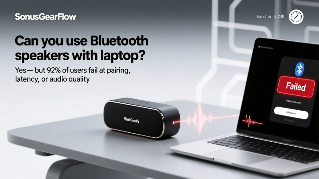 Bluetooth Speakers with Laptop: 5-Step Fix (2026)