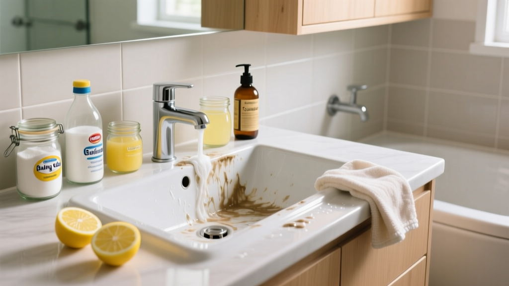 Proven Way: How to Clean Bathroom Sink Without Chemicals