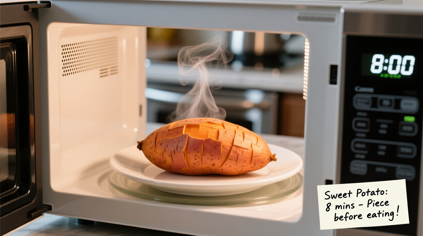 Perfect Microwave Sweet Potato: 5-Minute Recipe Guide