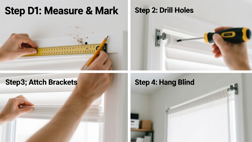 How to Install Blinds: A Step-by-Step Homeowner Guide