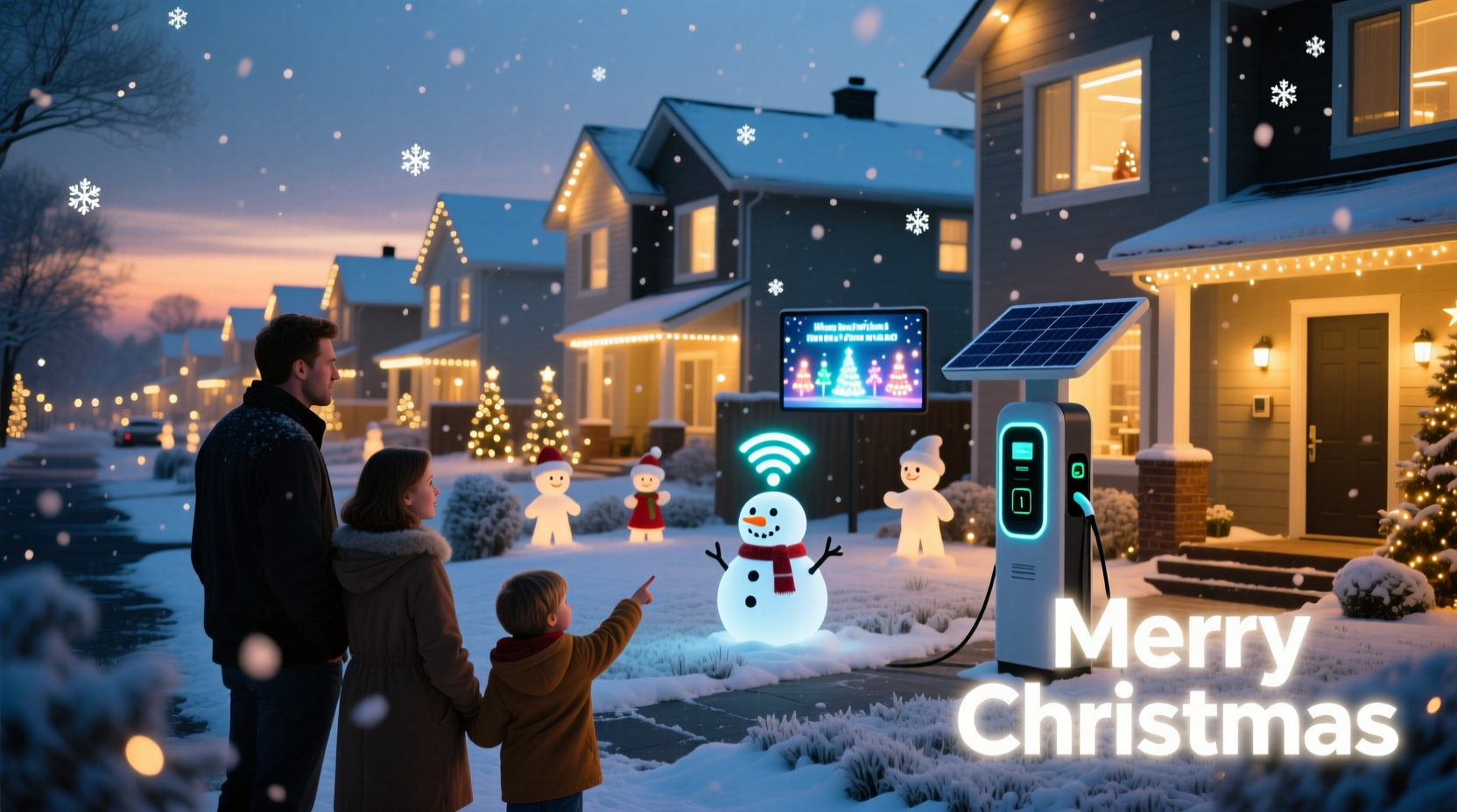 do smart christmas villages really enhance holiday ambiance or just drain power