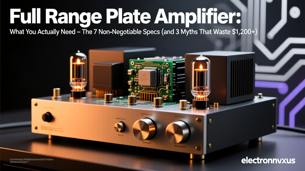 Full Range Plate Amplifier What You Actually Need: The 7 Non-Negotiable Specs (and 3 Myths That Waste $1,200+)