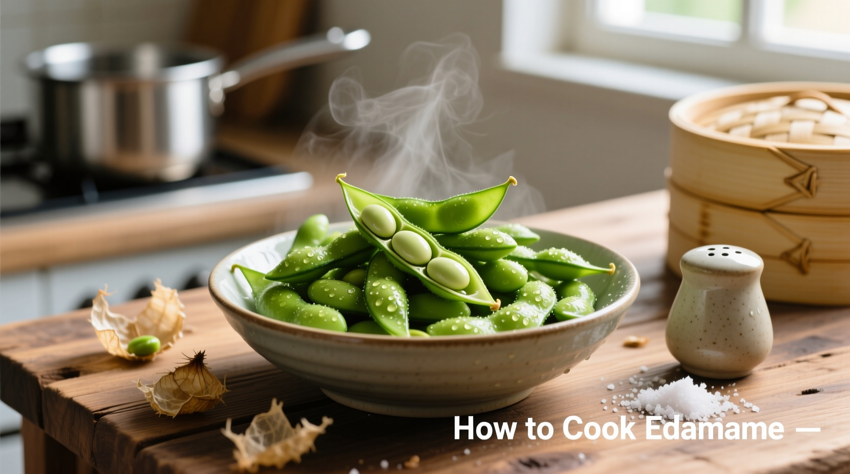 how do you cook edamame