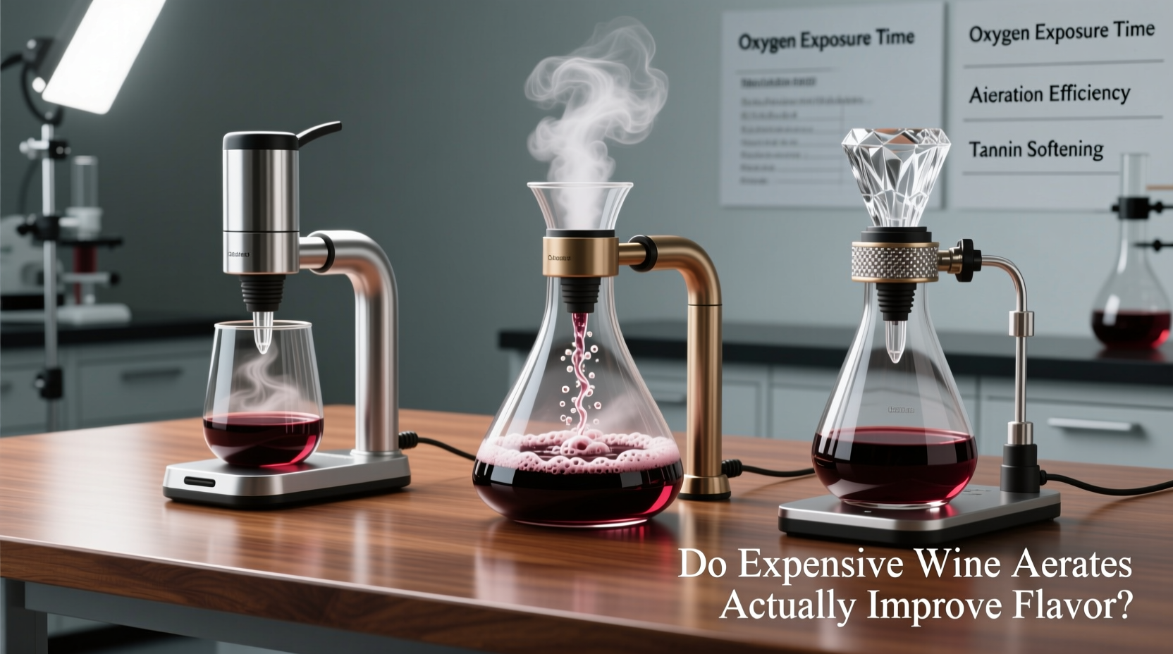 wine aerator devices do expensive models actually improve flavor