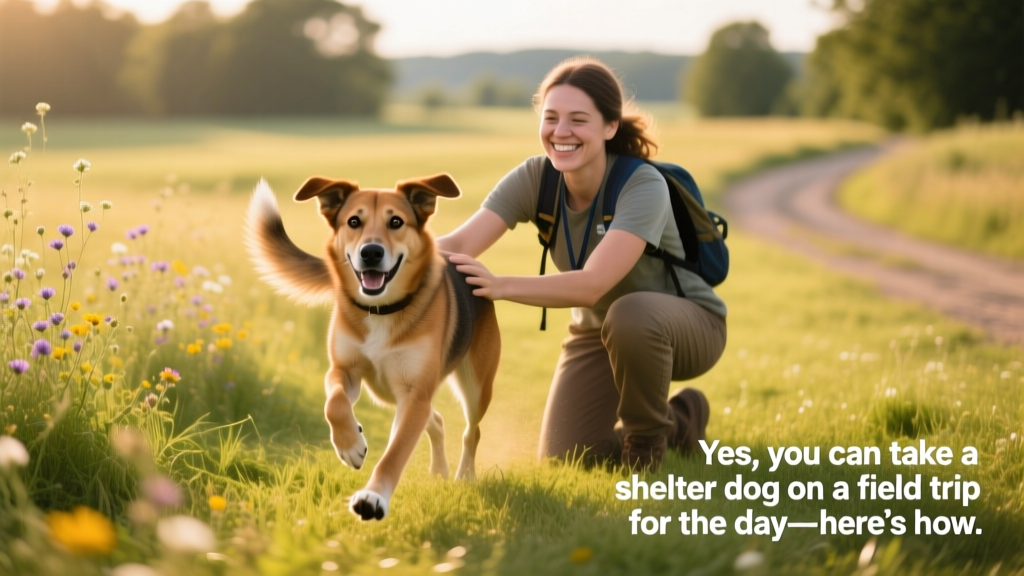 Yes, You Can Take a Shelter Dog on a Field Trip for the Day—Here’s How