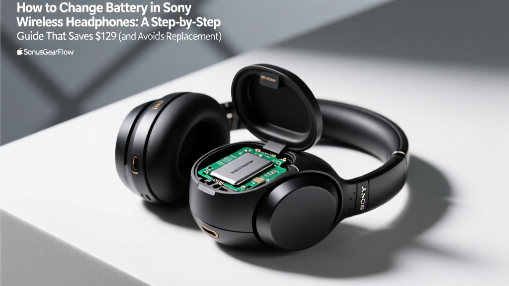 How to Change Battery in Sony Wireless Headphones (2026)