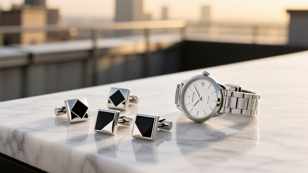 Cufflinks That Match a Silver Watch: The Definitive Guide