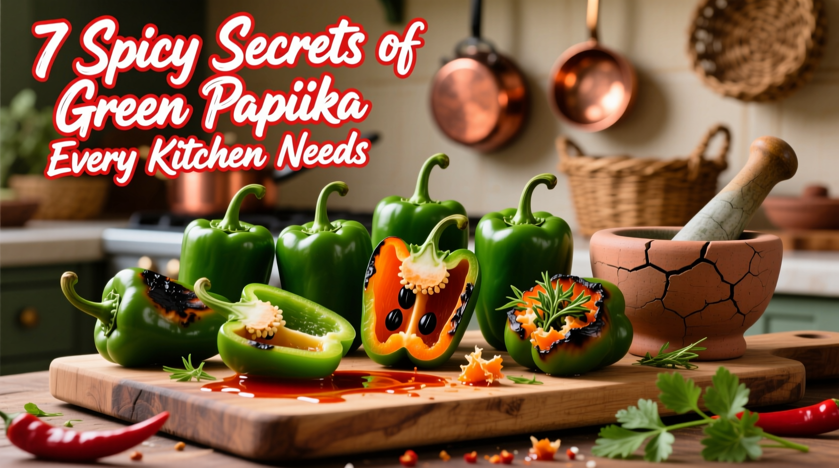 7 spicy secrets of green paprika every kitchen needs