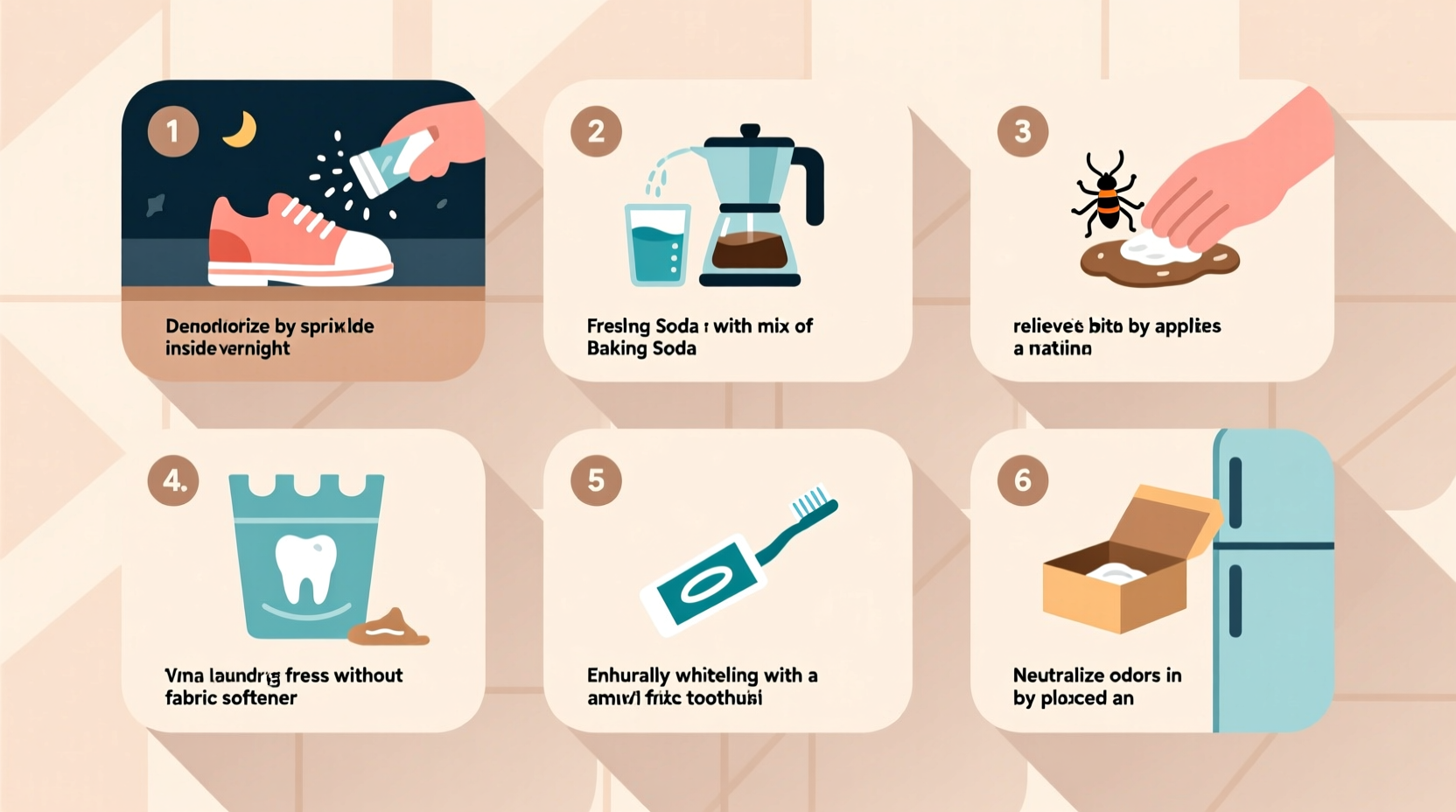 best ways to use baking soda beyond cleaning in everyday life hacks