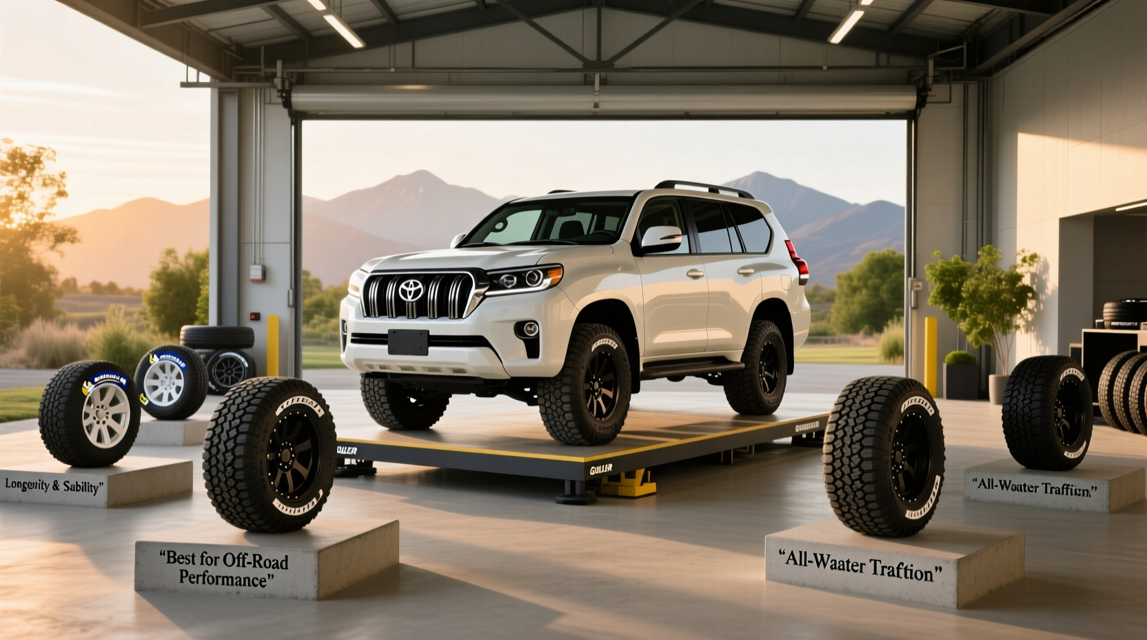 How to Choose Tyres for Toyota Prado: Buying Guide