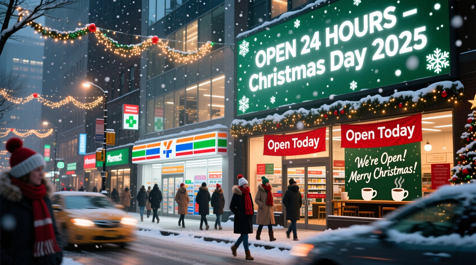 what stores are open christmas