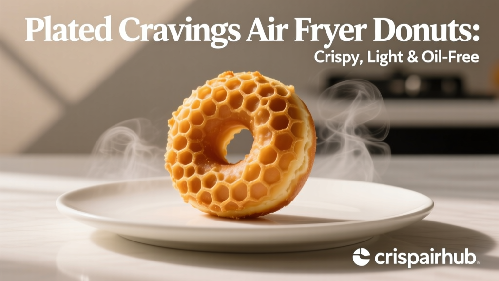 Plated Cravings Air Fryer Donuts: Crispy, Light & Oil-Free