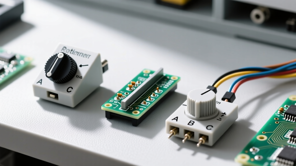 Potentiometer Pin Layout: Comparing Rotary, Slide & Multi-Turn