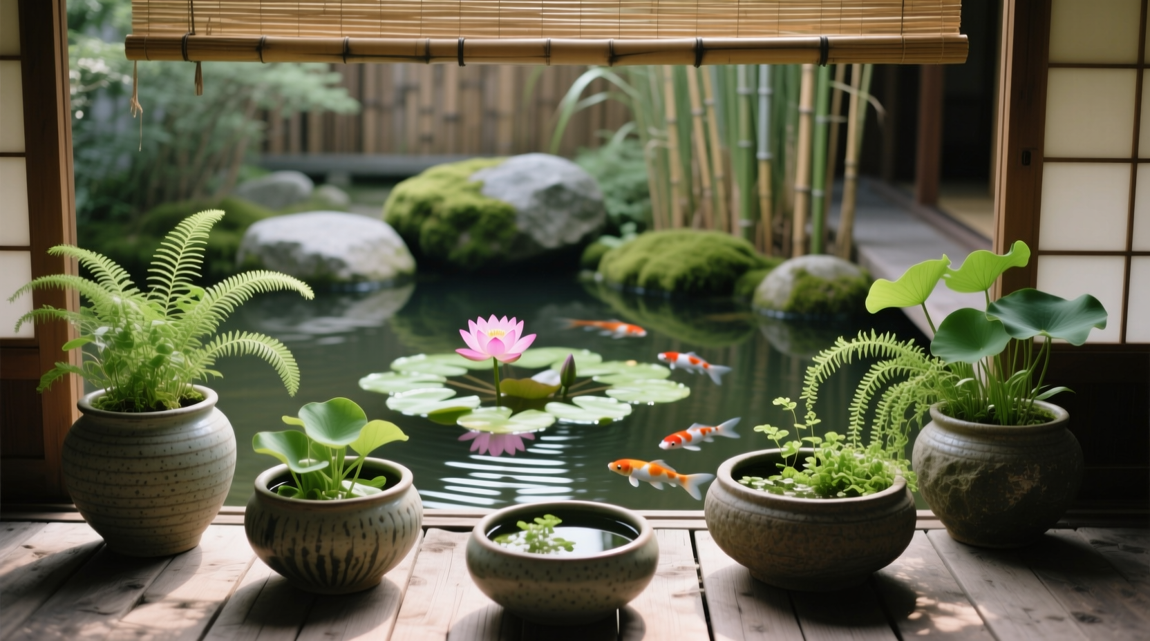 water gardening in containers