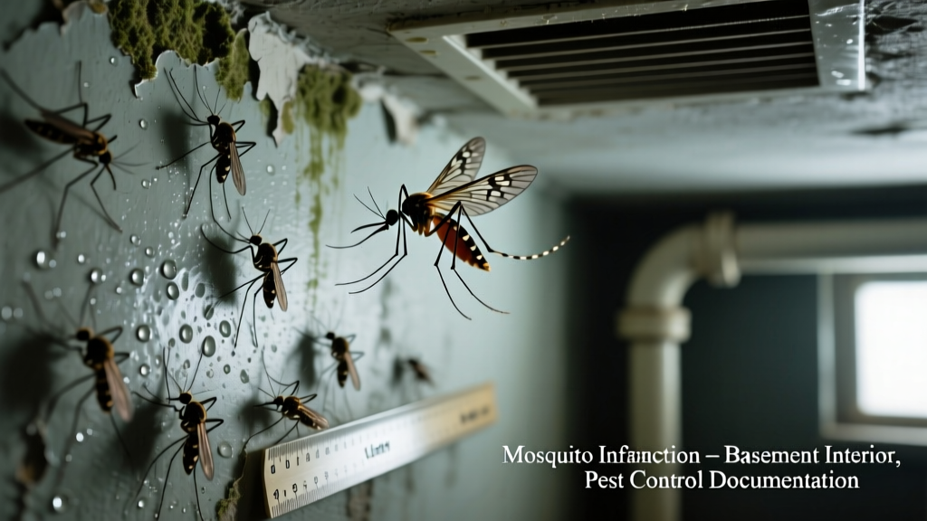 Mosquitoes in Basement: What Pest Is It?