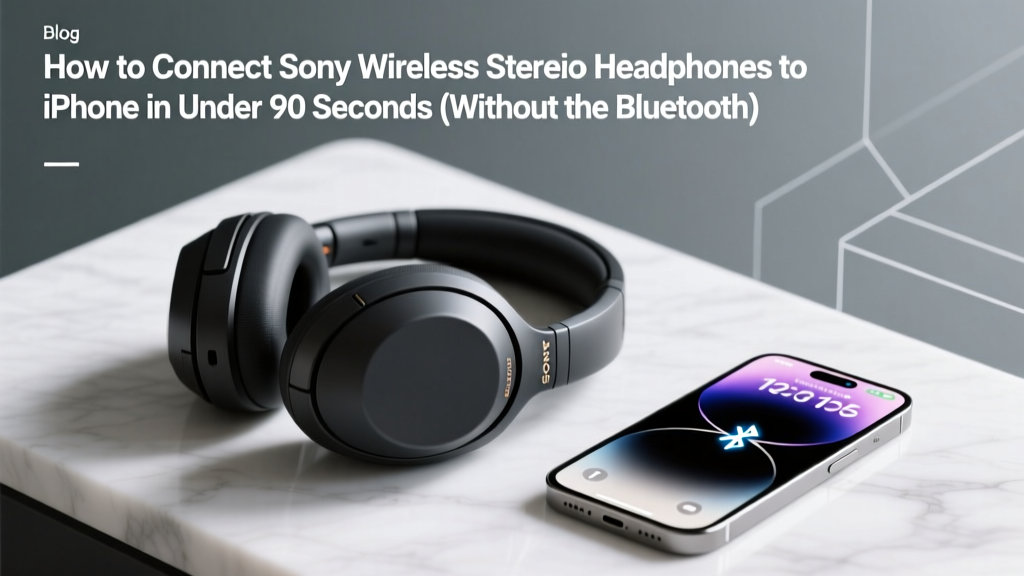 Sony Headphones to iPhone: Fix Connection Issues (2026)