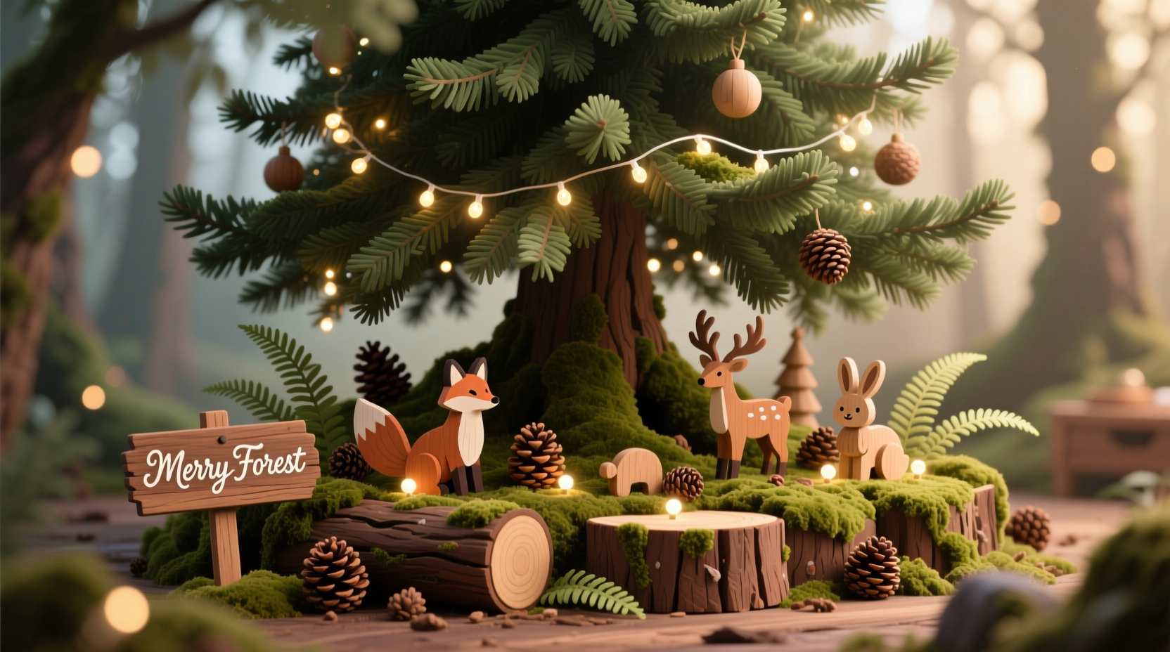 how to hide the base of your christmas tree creatively