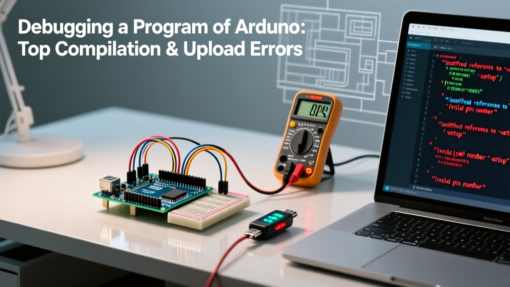 Debugging a Program of Arduino: Top Compilation & Upload Errors