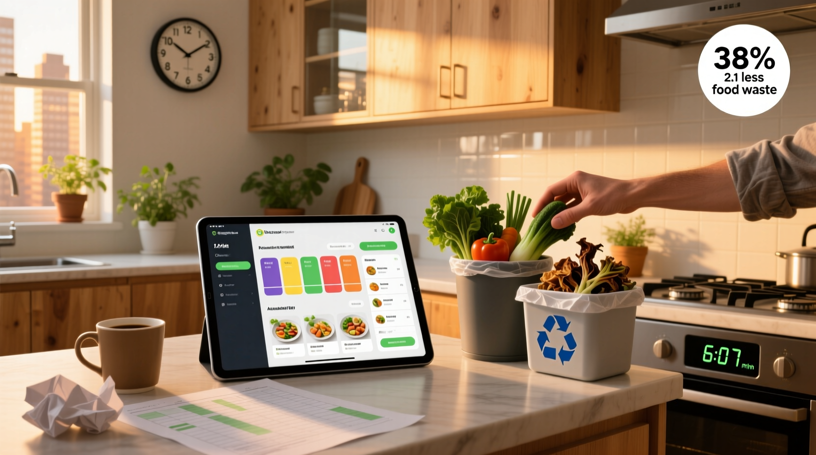 Digital Meal Prep vs Spreadsheets: Waste Reduction