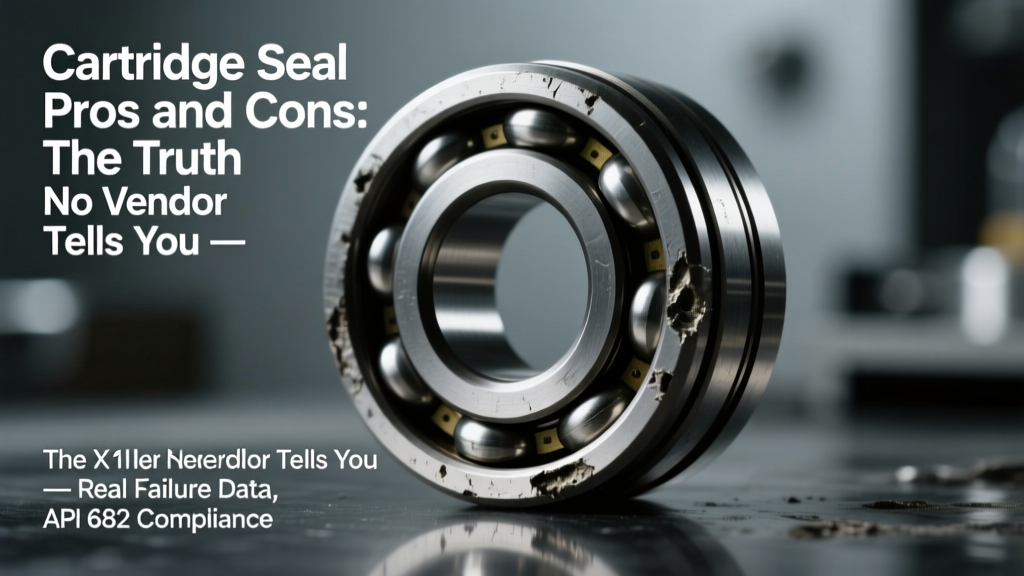Cartridge Seal Pros and Cons: Real Data, API 682 Gaps, TCO