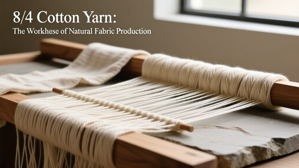 8/4 Cotton Yarn: The Workhorse of Natural Fabric Production
