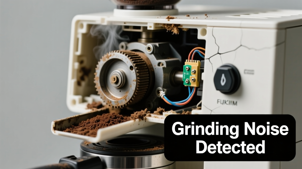 Coffee Maker Not Heating & Making Grinding Noise
