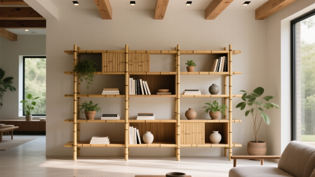 Bamboo Shelving Units Sustainable And Strong