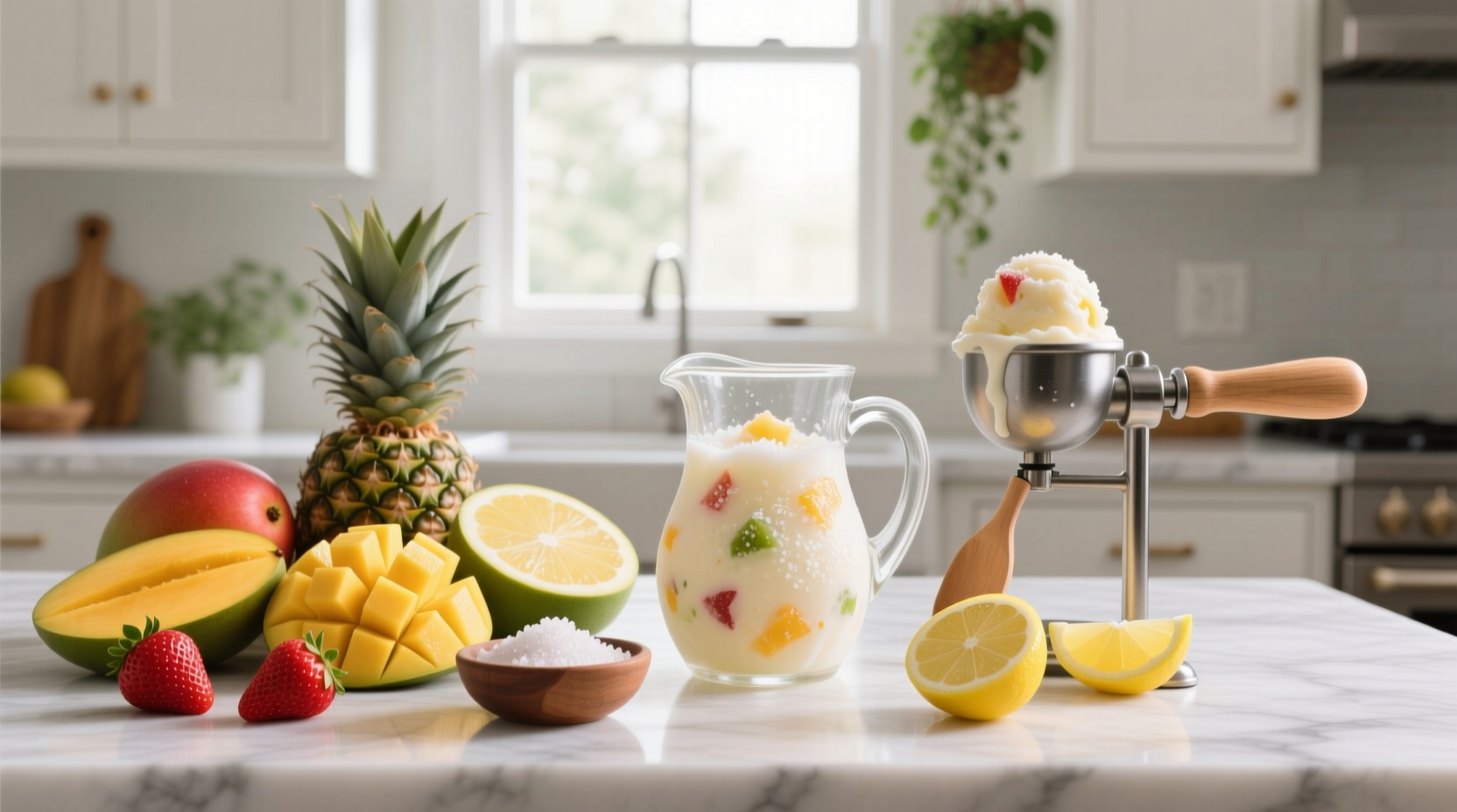 make sorbet from any fruit with this simple recipe