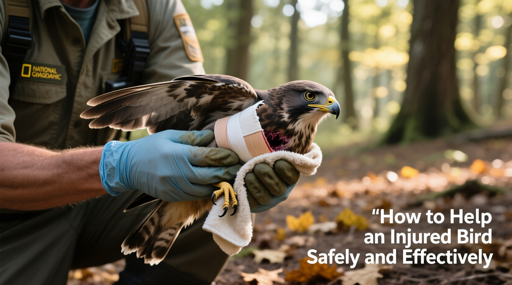 how do you help an injured bird