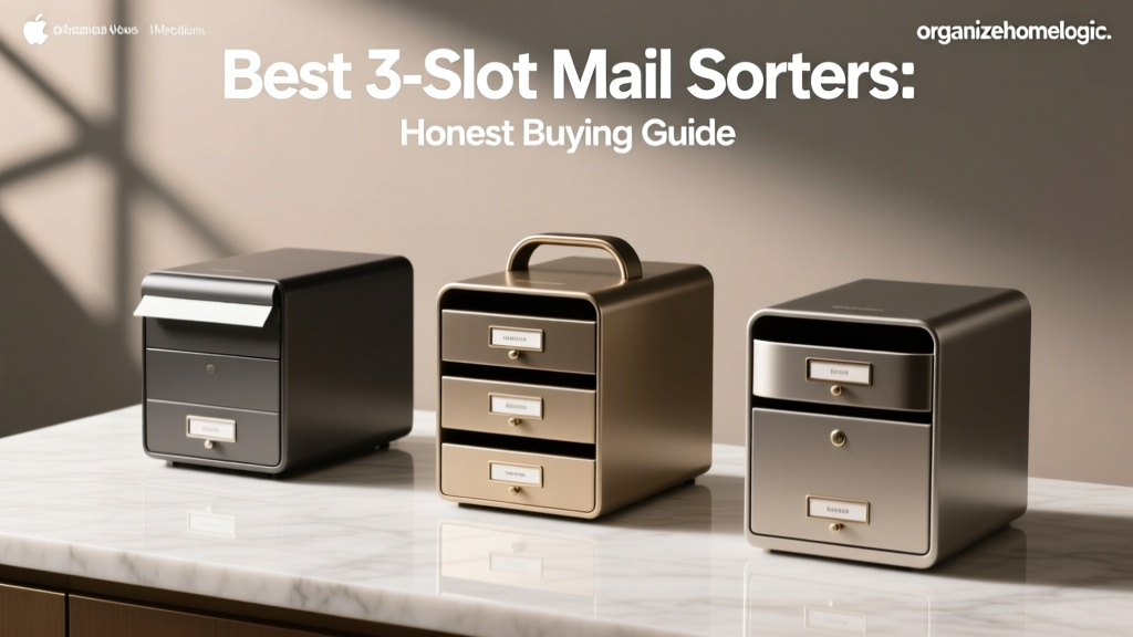 Best 3-Slot Mail Sorters: Honest Buying Guide