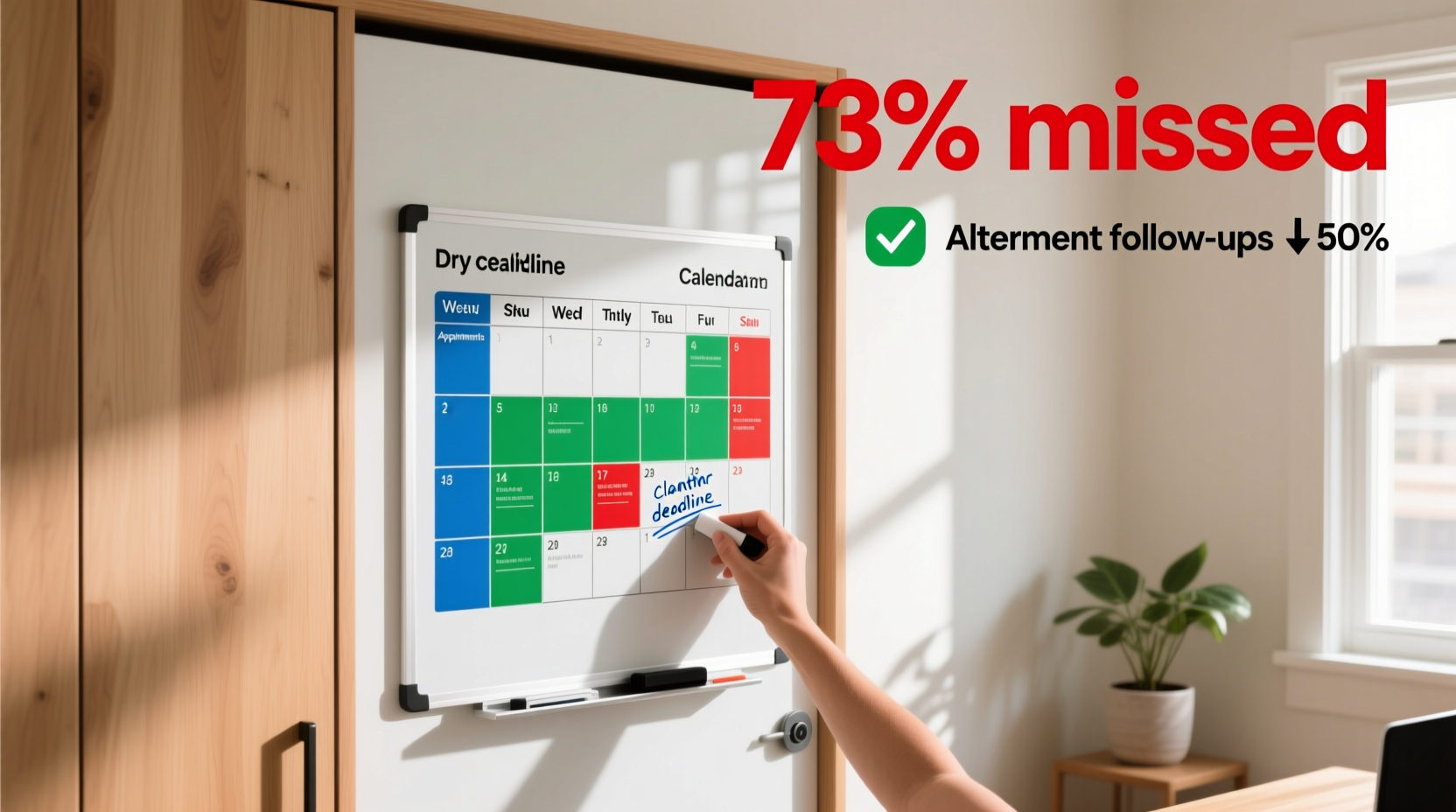 whiteboard closet calendar worth it