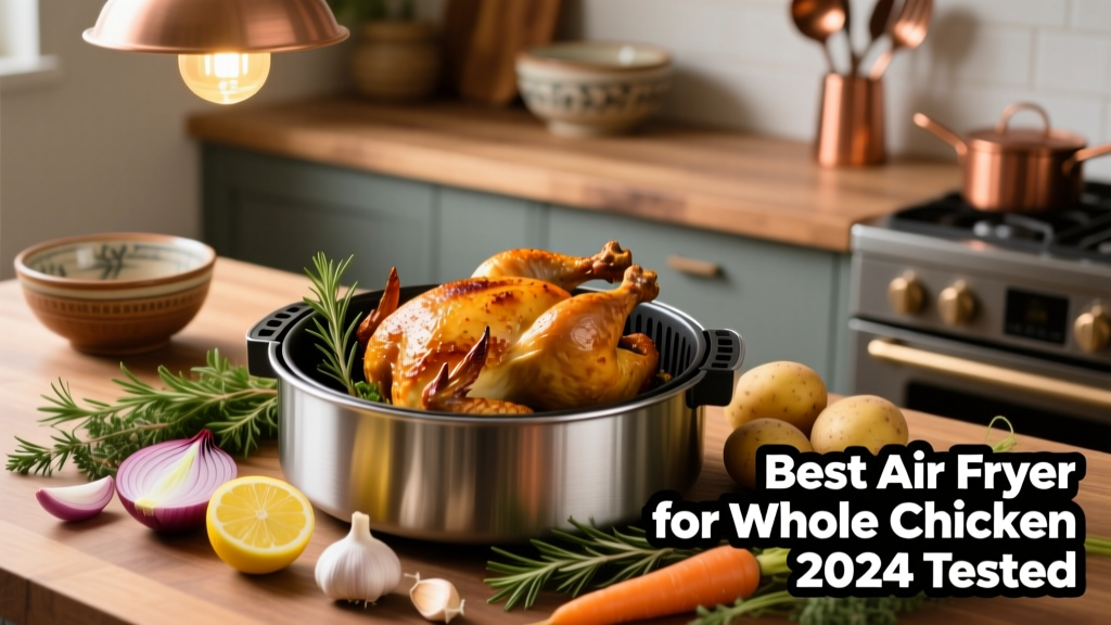 Best Air Fryer for Whole Chicken (2024 Tested)